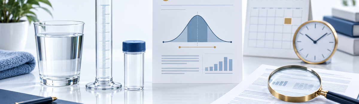 Clinical illustration of semen-volume measurement, hydration, timing, and normal variation